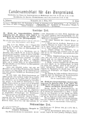 Landesamtsblatt für das Burgenland 19240304 Seite: 1