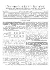 Landesamtsblatt für das Burgenland 19240318 Seite: 1