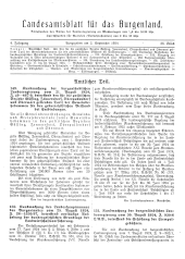 Landesamtsblatt für das Burgenland 19240902 Seite: 1