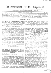 Landesamtsblatt für das Burgenland 19241209 Seite: 1