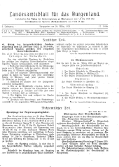 Landesamtsblatt für das Burgenland 19250324 Seite: 1