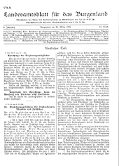 Landesamtsblatt für das Burgenland 19260324 Seite: 1