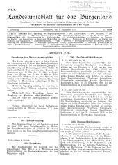 Landesamtsblatt für das Burgenland 19260901 Seite: 1