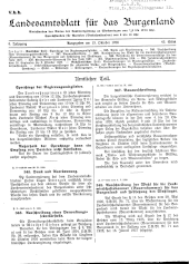 Landesamtsblatt für das Burgenland 19261013 Seite: 1