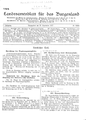 Landesamtsblatt für das Burgenland 19270929 Seite: 1