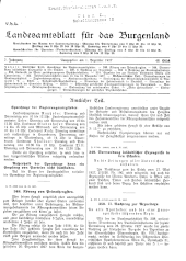 Landesamtsblatt für das Burgenland 19271201 Seite: 1