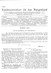 Landesamtsblatt für das Burgenland 19280119 Seite: 1