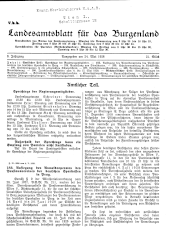 Landesamtsblatt für das Burgenland 19280524 Seite: 1