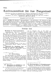 Landesamtsblatt für das Burgenland 19280726 Seite: 1