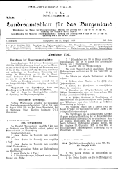 Landesamtsblatt für das Burgenland 19280830 Seite: 1