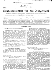 Landesamtsblatt für das Burgenland 19280920 Seite: 1