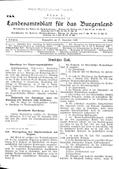 Landesamtsblatt für das Burgenland 19280927 Seite: 1