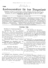 Landesamtsblatt für das Burgenland 19281011 Seite: 1