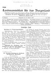 Landesamtsblatt für das Burgenland 19281025 Seite: 1