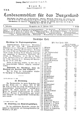 Landesamtsblatt für das Burgenland 19290214 Seite: 1