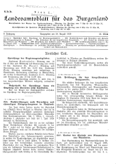 Landesamtsblatt für das Burgenland 19290829 Seite: 1