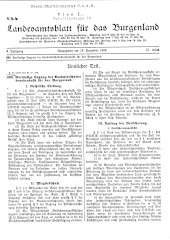 Landesamtsblatt für das Burgenland 19291216 Seite: 1