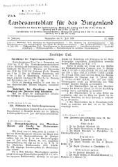 Landesamtsblatt für das Burgenland 19300731 Seite: 1