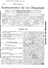 Landesamtsblatt für das Burgenland 19350307 Seite: 1