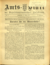 Amtsblatt der Bezirkshauptmannschaft Hollabrunn 19350322 Seite: 1