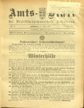 Amtsblatt der Bezirkshauptmannschaft Hollabrunn