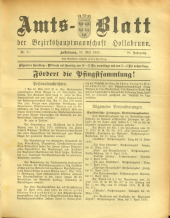 Amtsblatt der Bezirkshauptmannschaft Hollabrunn