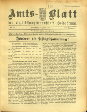 Amtsblatt der Bezirkshauptmannschaft Hollabrunn