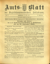 Amtsblatt der Bezirkshauptmannschaft Hollabrunn