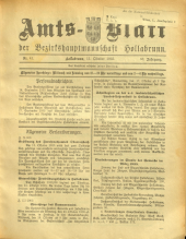 Amtsblatt der Bezirkshauptmannschaft Hollabrunn