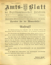 Amtsblatt der Bezirkshauptmannschaft Hollabrunn