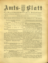 Amtsblatt der Bezirkshauptmannschaft Hollabrunn