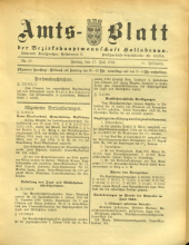 Amtsblatt der Bezirkshauptmannschaft Hollabrunn 19360717 Seite: 1