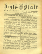 Amtsblatt der Bezirkshauptmannschaft Hollabrunn 19360911 Seite: 1