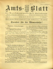 Amtsblatt der Bezirkshauptmannschaft Hollabrunn 19361127 Seite: 1