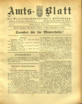 Amtsblatt der Bezirkshauptmannschaft Hollabrunn