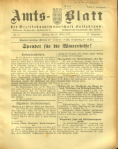 Amtsblatt der Bezirkshauptmannschaft Hollabrunn