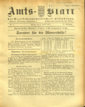 Amtsblatt der Bezirkshauptmannschaft Hollabrunn