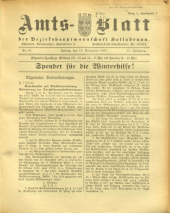 Amtsblatt der Bezirkshauptmannschaft Hollabrunn