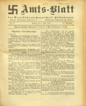 Amtsblatt der Bezirkshauptmannschaft Hollabrunn 19380506 Seite: 1