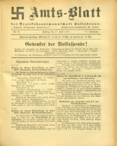 Amtsblatt der Bezirkshauptmannschaft Hollabrunn 19380617 Seite: 1