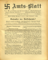 Amtsblatt der Bezirkshauptmannschaft Hollabrunn 19380715 Seite: 1