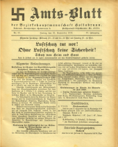 Amtsblatt der Bezirkshauptmannschaft Hollabrunn 19380930 Seite: 1