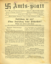 Amtsblatt der Bezirkshauptmannschaft Hollabrunn 19381021 Seite: 1