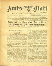 Amtsblatt der Bezirkshauptmannschaft Hollabrunn 19390127 Seite: 1