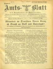 Amtsblatt der Bezirkshauptmannschaft Hollabrunn 19390407 Seite: 1