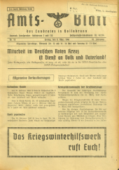 Amtsblatt der Bezirkshauptmannschaft Hollabrunn 19400308 Seite: 1