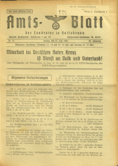 Amtsblatt der Bezirkshauptmannschaft Hollabrunn 19400621 Seite: 1