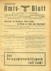 Amtsblatt der Bezirkshauptmannschaft Hollabrunn 19400913 Seite: 1