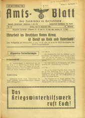 Amtsblatt der Bezirkshauptmannschaft Hollabrunn 19401115 Seite: 1