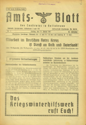 Amtsblatt der Bezirkshauptmannschaft Hollabrunn 19410117 Seite: 1